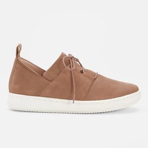 Eileen Fisher Tan Kipling Tumbled Nubuck Sneaker